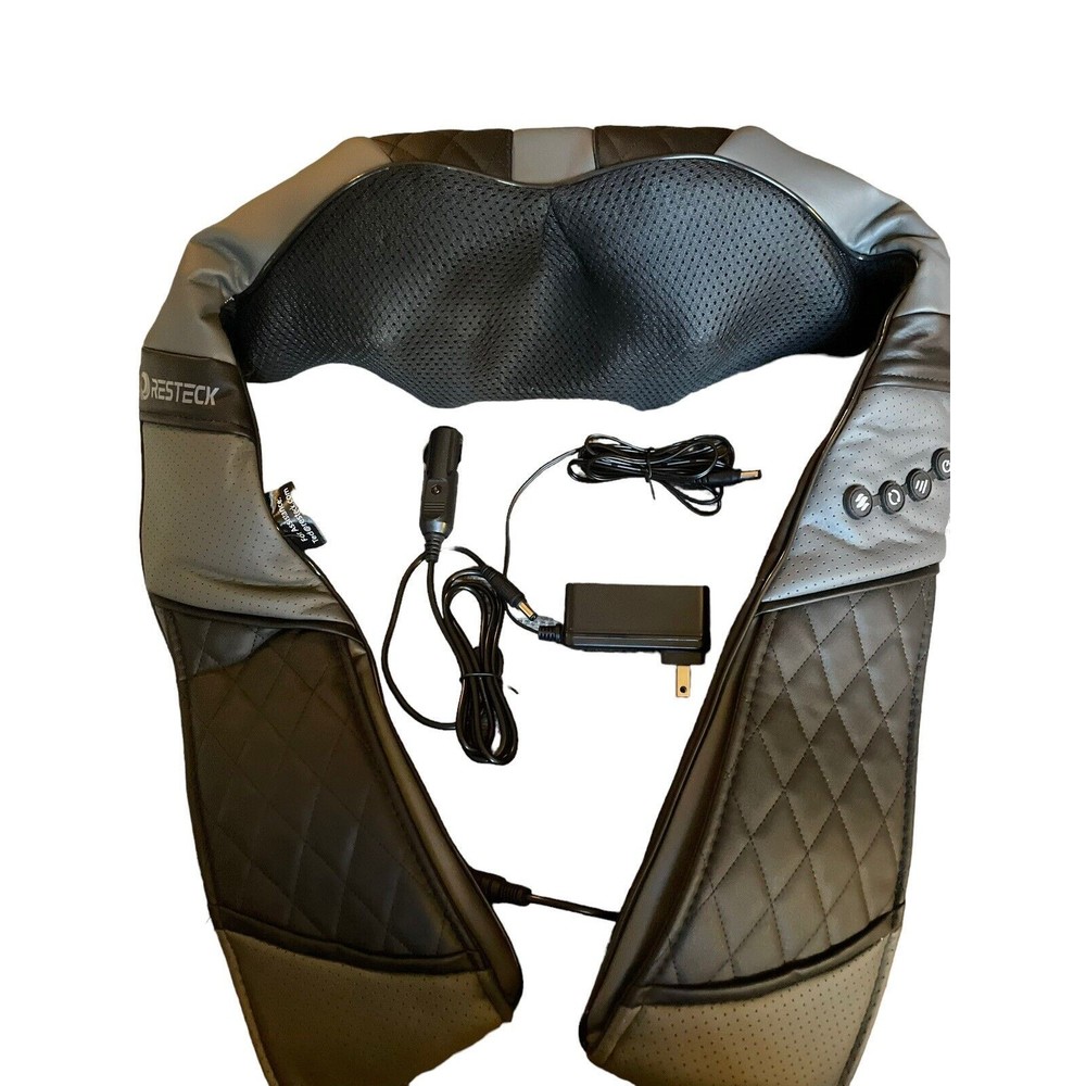 RESTECK- shiatsu massager for Neck and Back with Heat.